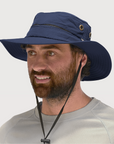 Boonie Hat Navy UPF50+ Australian sun hats, sun smart clothing, ladies sun protection hats uv, surf hats, sunhat, water sports hat, fishing clothing sun, surfing hats