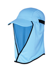 Kids Flippa Sky Blue UPF50+ sun safe clothing, sun shirts, uv arm sleeves, sun protection shirts, upf long sleeved shirts, uv long sleeved shirts, sun safe clothing