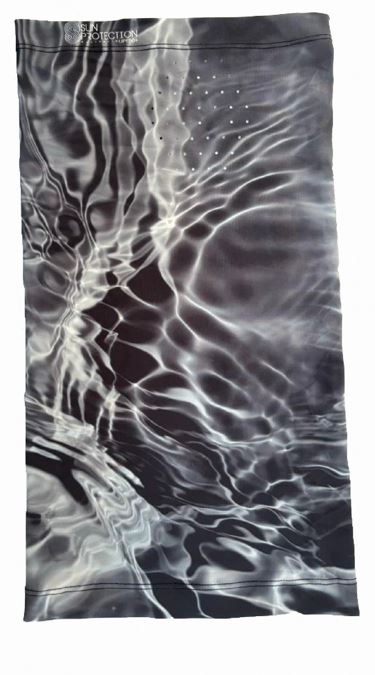 Neck Gaiter Swamp Water Ripple UPF50+ Australian sun hats, sun smart clothing, protective activewear sun, workwear hat, sun protection products Australia, sun safe clothing