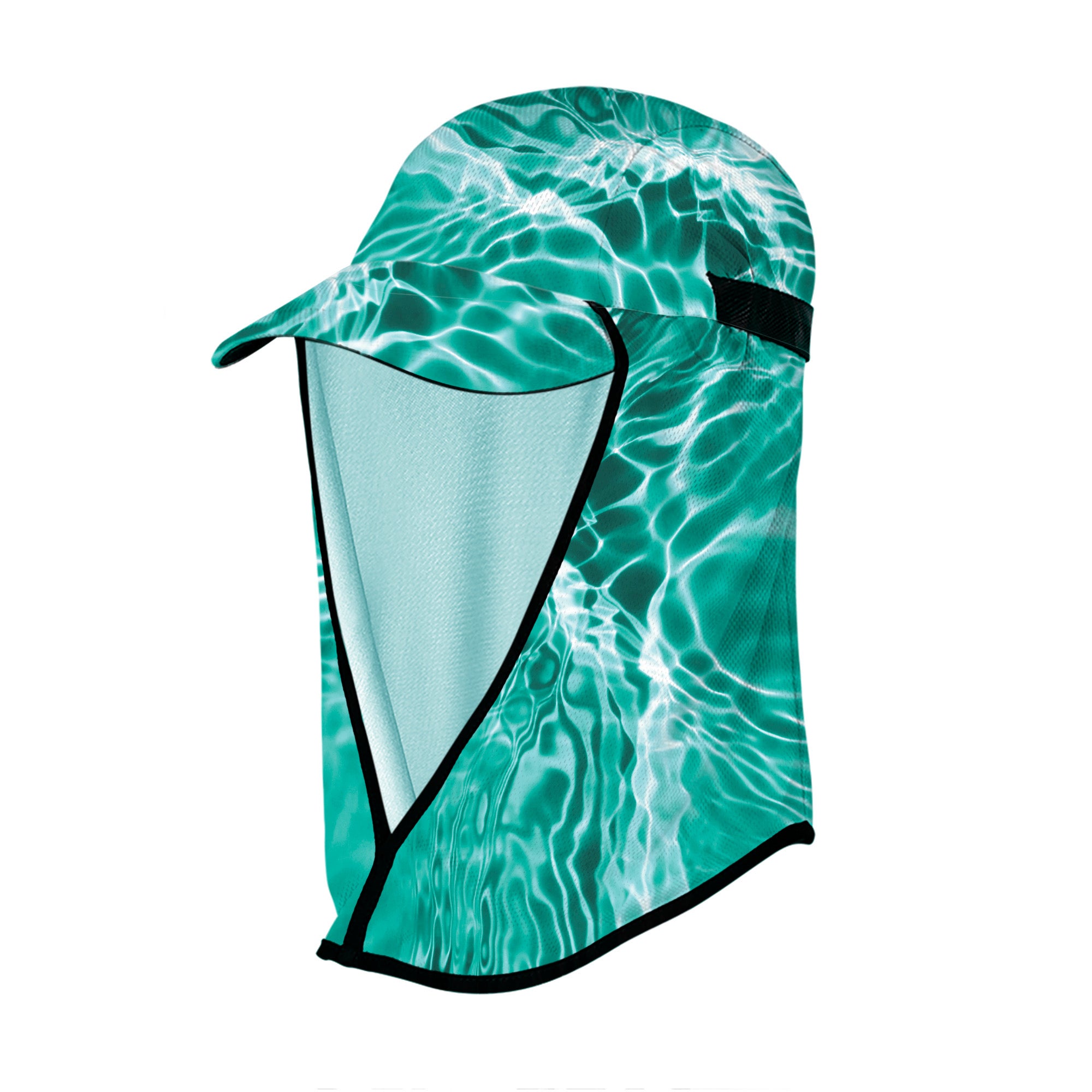 Kids Flippa green water ripple UPF50+ sun safe clothing, sun shirts, uv arm sleeves, sun protection shirts, upf long sleeved shirts, uv long sleeved shirts, sun safe clothing