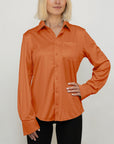 Ladies Outdoor Shirt Clay UPF50+ sun safe clothing, uv long sleeve shirt, fashionable protective uv clothing, sun protective clothing for women, sun shirts, sun protection shirts, sun safe clothing, women protection shirts uv