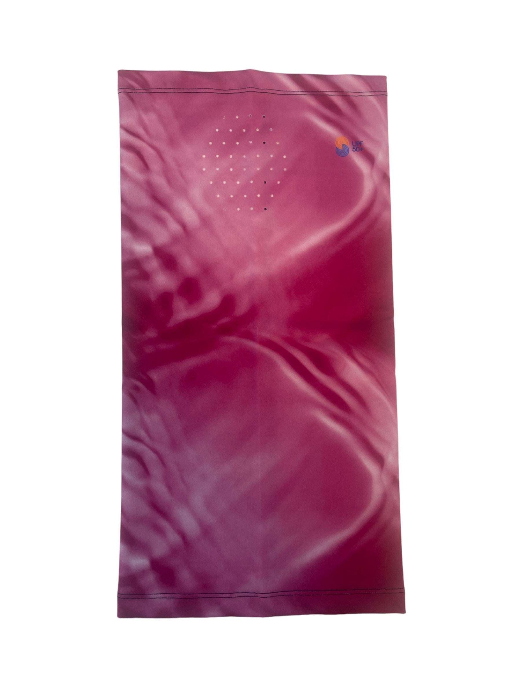 Neck Gaiter Maroon Ripples UPF50+ Australian sun hats, sun smart clothing, protective activewear sun, workwear hat, sun protection products Australia, sun safe clothing