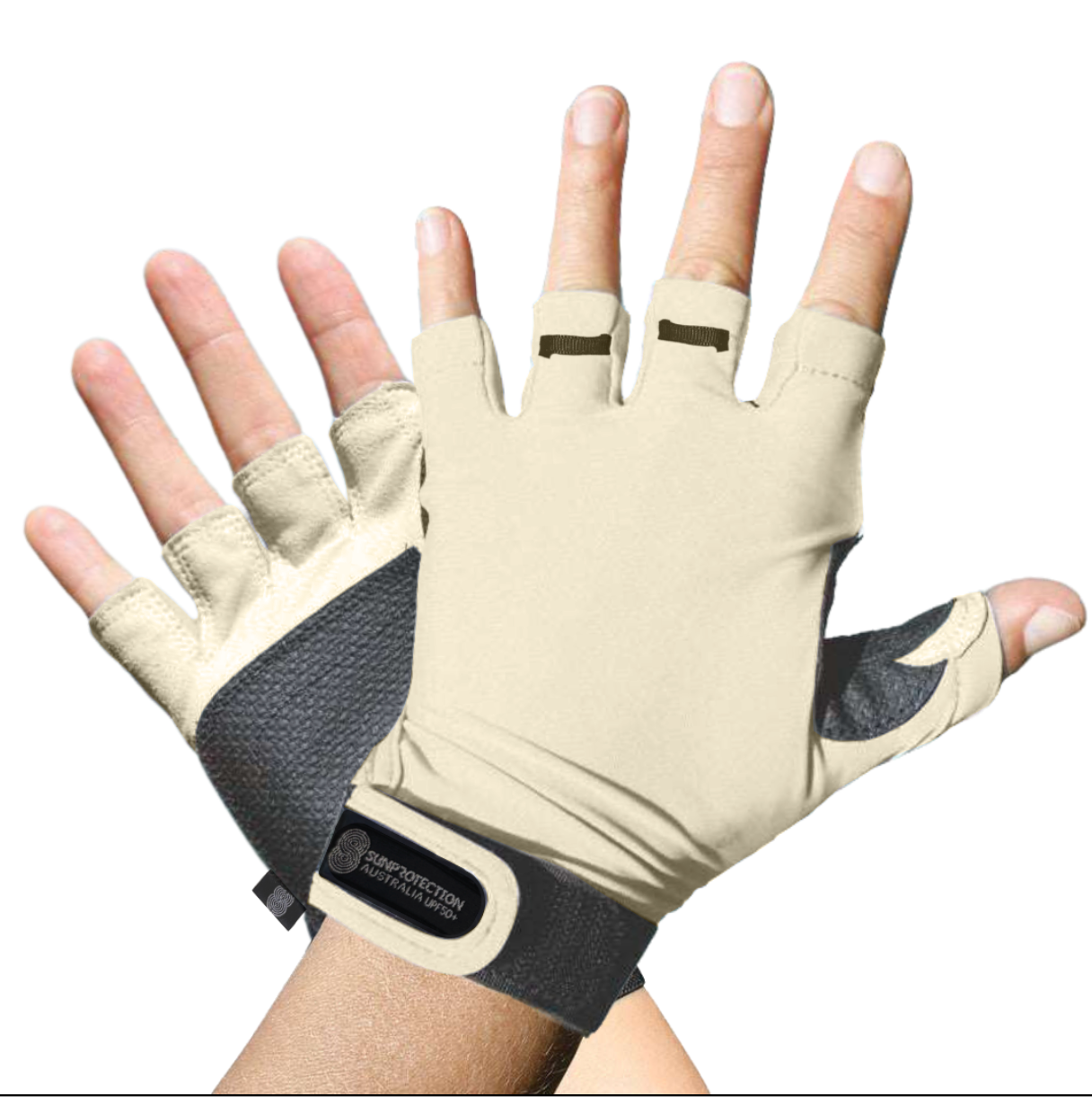 Sports Gloves Sand UPF50+ buy fingerless gloves, gloves without fingers, half finger gloves, fingerless cycling gloves, fingerless driving gloves