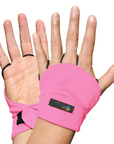 Reversible Palmless Gloves Hot Pink UPF50+ buy fingerless gloves, gloves without fingers, half finger gloves, fingerless cycling gloves, fingerless driving gloves