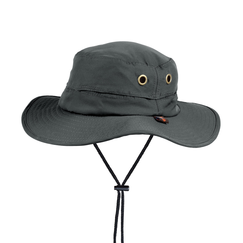 Boonie Hat Charcoal UPF50+ Australian sun hats, sun smart clothing, ladies sun protection hats uv, surf hats, sunhat, water sports hat, fishing clothing sun, surfing hats
