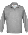 Classic Polo Mottled Grey UPF50+ sun safe clothing, sun shirts, uv arm sleeves, sun protection shirts, upf long sleeved shirts, uv long sleeved shirts, sun safe clothing