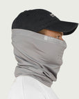 Neck Gaiter Silver UPF50+ Australian sun hats, sun smart clothing, protective activewear sun, workwear hat, sun protection products Australia, sun safe clothing