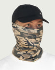 Neck Gaiter Sand Camo UPF50+ Australian sun hats, sun smart clothing, protective activewear sun, workwear hat, sun protection products Australia, sun safe clothing