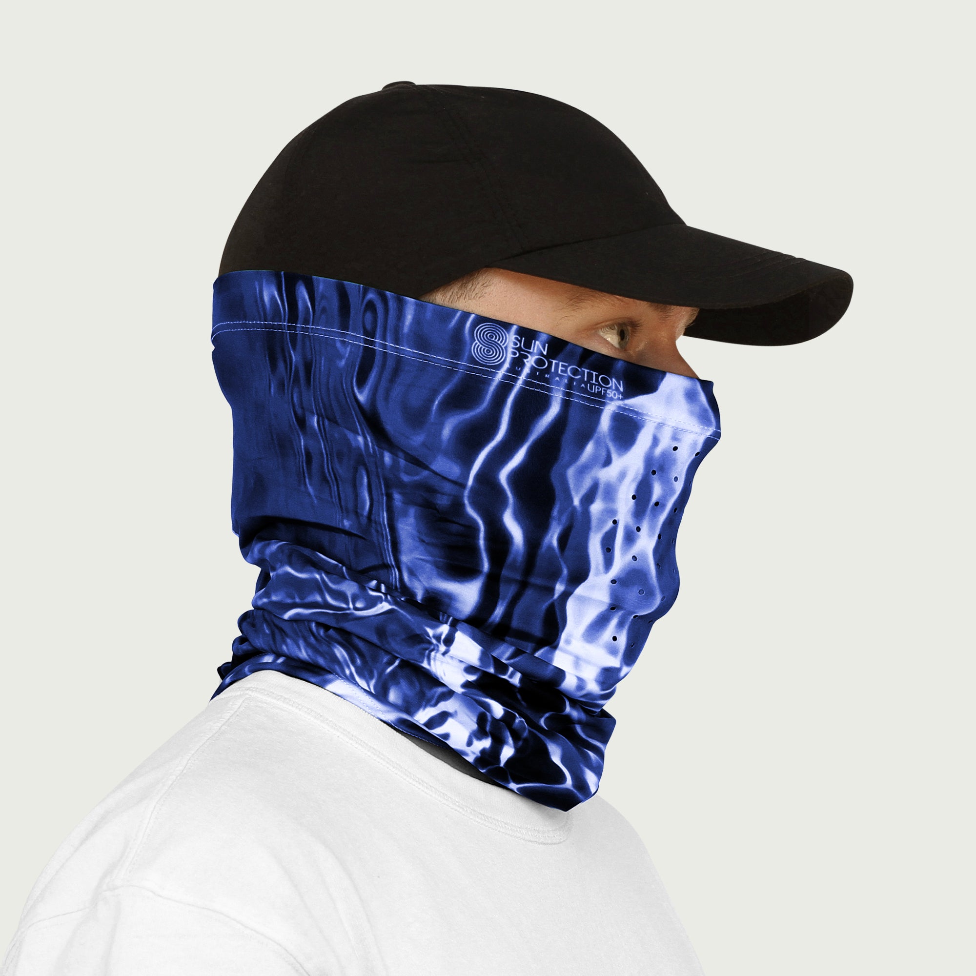 Push Button Gaitor Neck Gaiter – SunProtection Australia