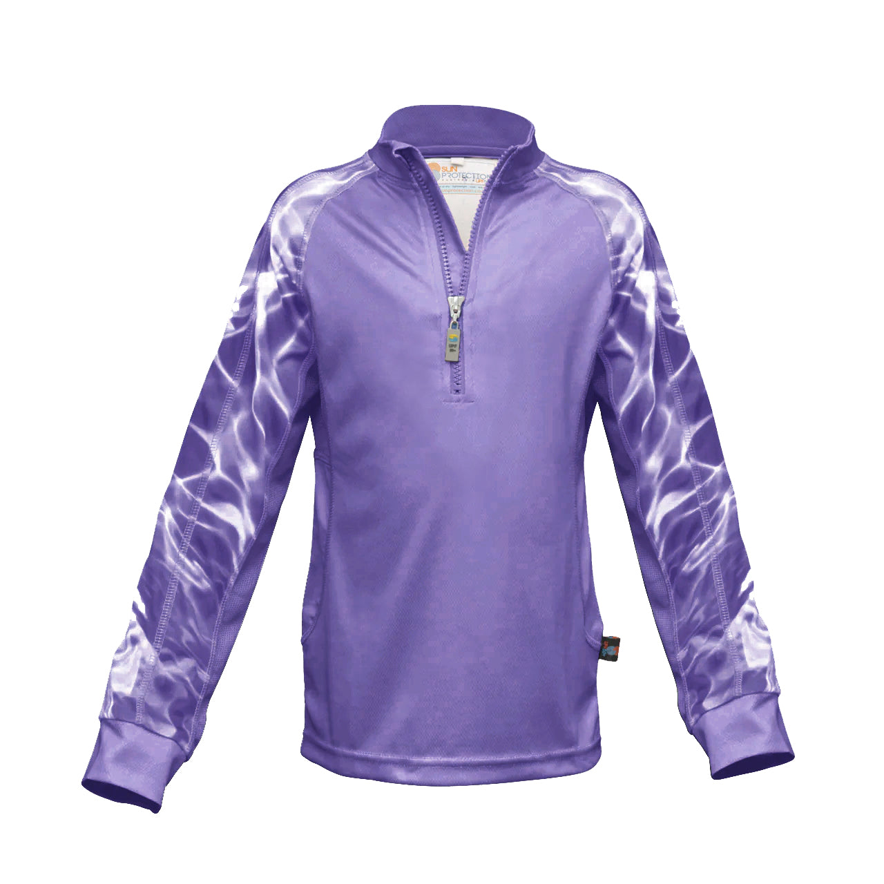 Kids Multi Sport Purple UPF50+ sun safe clothing, sun shirts, uv arm sleeves, sun protection shirts, upf long sleeved shirts, uv long sleeved shirts, sun safe clothing