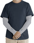 Sun Protection Sleeves Silver UPF50+