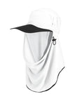 Adapt-A-Cap White UPF50+ Australian sun hats, sun smart clothing, ladies sun protection hats uv, surf hats, sunhat, water sports hat, fishing clothing sun, surfing hats