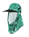 Adapt-A-Cap Emerald Water Ripple UPF50+ Australian sun hats, sun smart clothing, ladies sun protection hats uv, surf hats, sunhat, water sports hat, fishing clothing sun, surfing hats